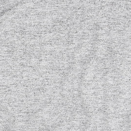 Primark Womens Grey High Neck  Viscose Pullover Jumper Size L   - Loungewear