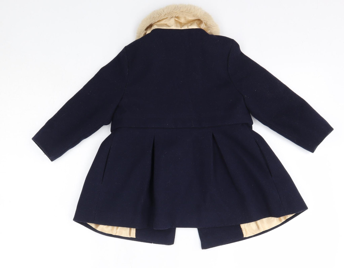 F&F Girls Blue   Parka Coat Size 2-3 Years