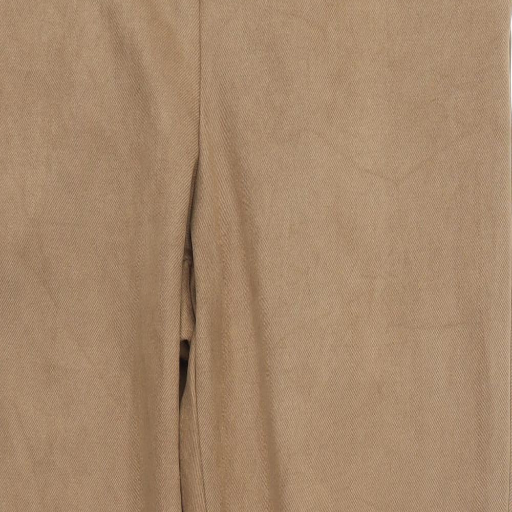Primark Womens Brown  Polyester Jogger Trousers Size 14 L29 in Regular