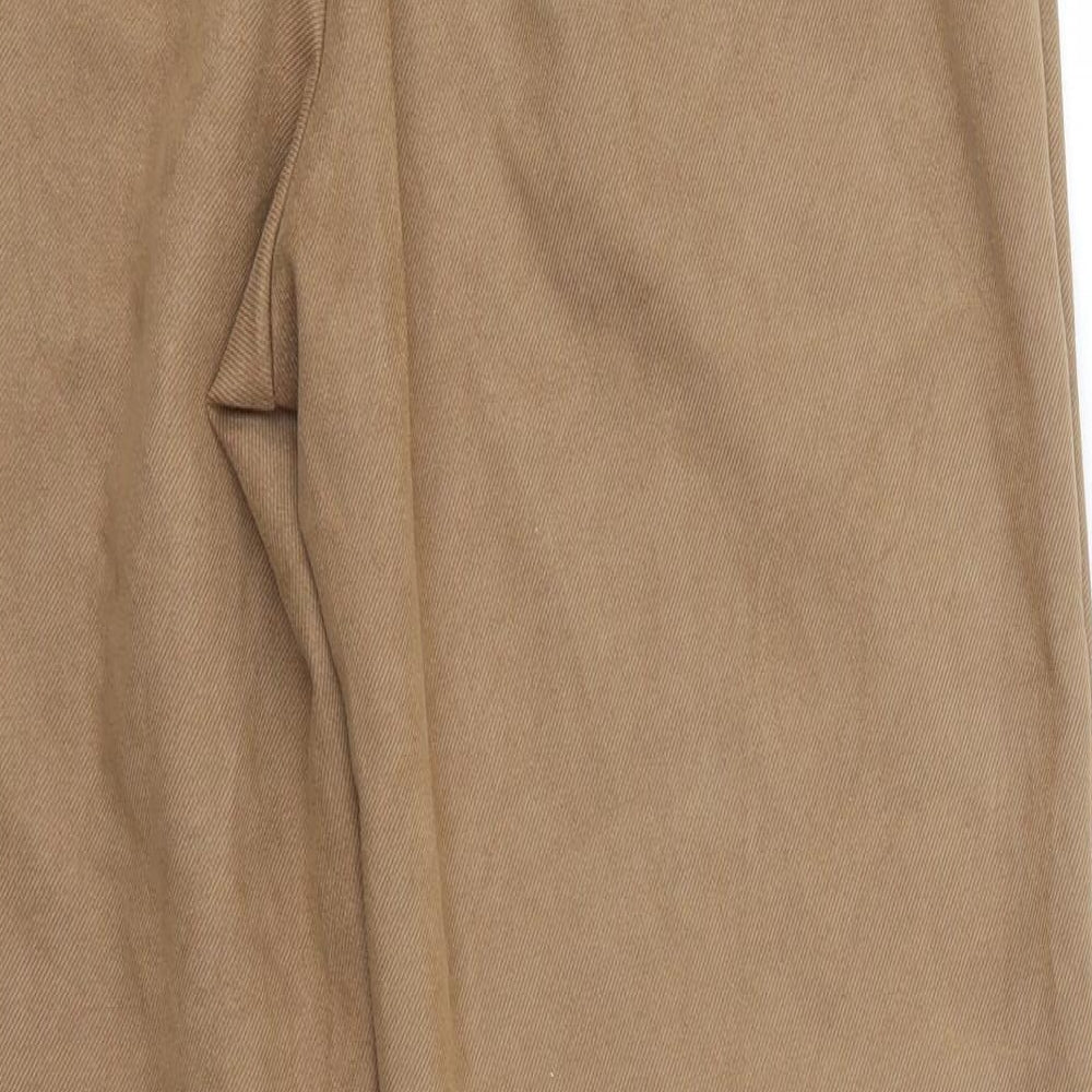 Primark Womens Brown  Polyester Jogger Trousers Size 14 L29 in Regular