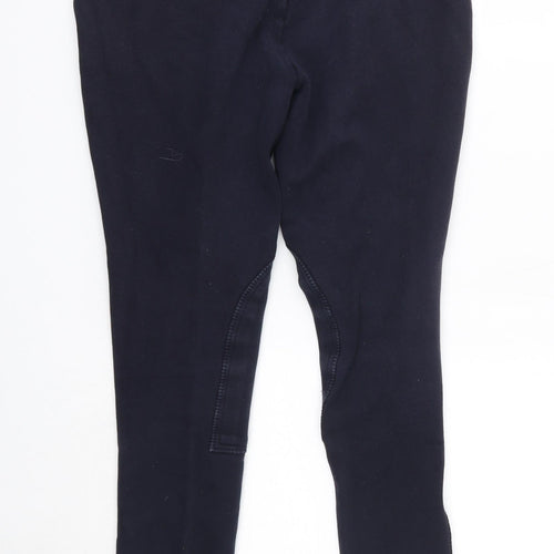 Harry Hall Womens Blue  Cotton Jogger Leggings Size 28 in L28 in   - Jodhpurs
