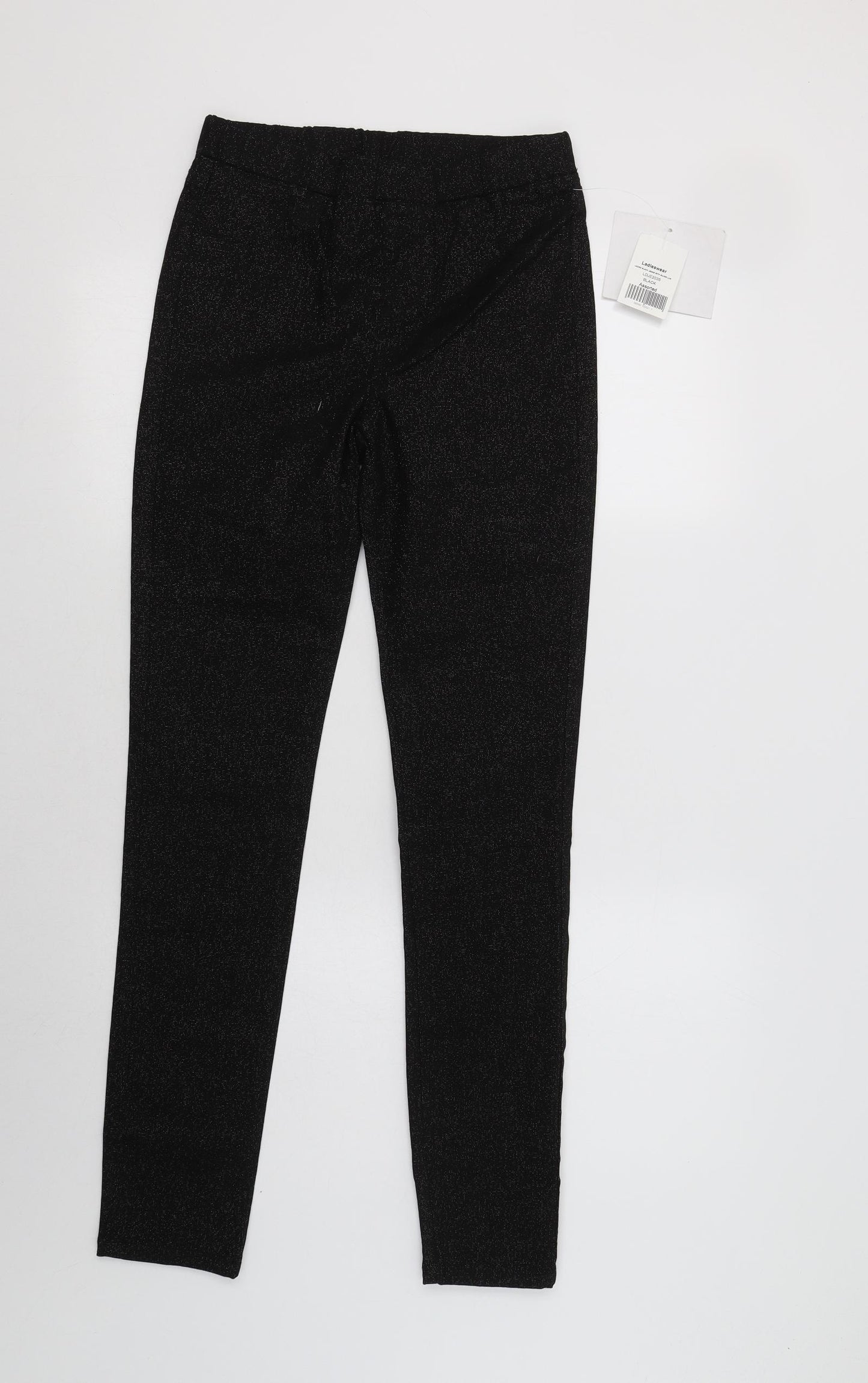 Avon Womens Black  Cotton Jegging Jeans Size 8 L31 in Regular
