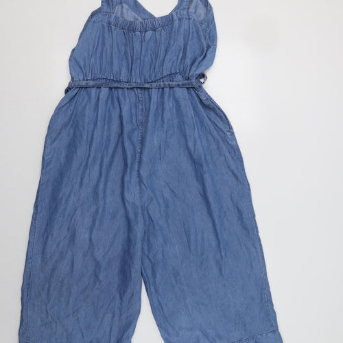 F&DF Womens Blue  Lyocell Jumpsuit One-Piece Size 18 L23 in