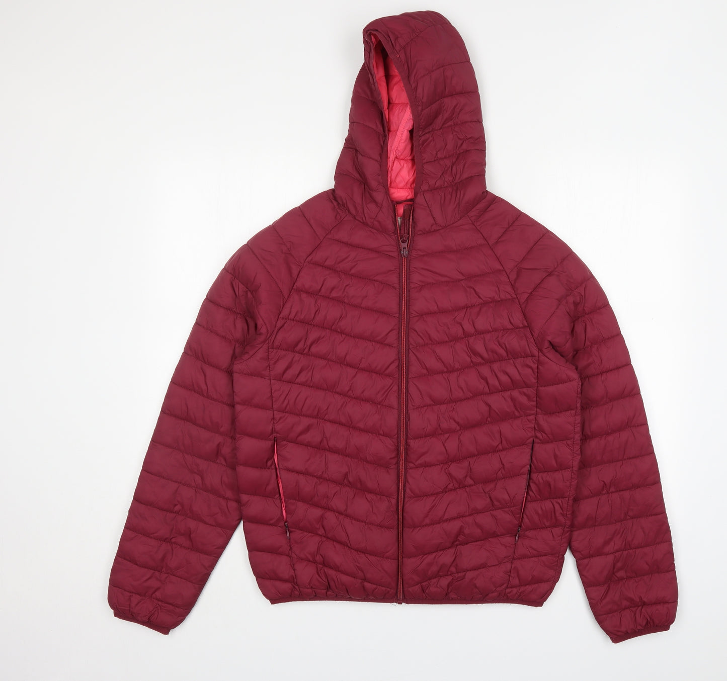 M&S Girls Purple   Puffer Jacket Jacket Size 15-16 Years