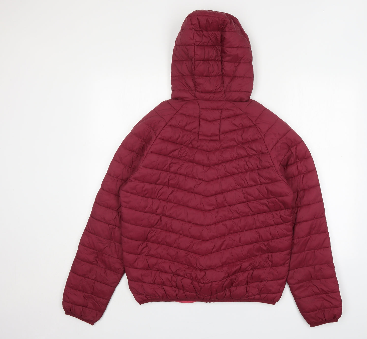 M&S Girls Purple   Puffer Jacket Jacket Size 15-16 Years
