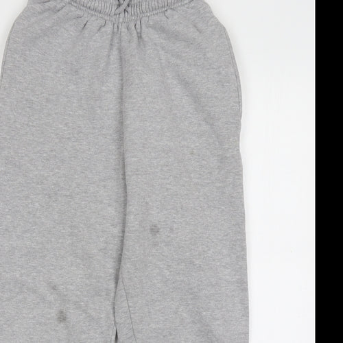Preworn Womens Grey  Cotton Sweatpants Trousers Size 10 L24 in Regular