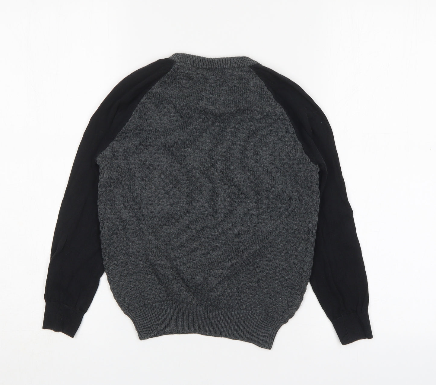 George Boys Multicoloured Round Neck  Cotton Pullover Jumper Size 6-7 Years