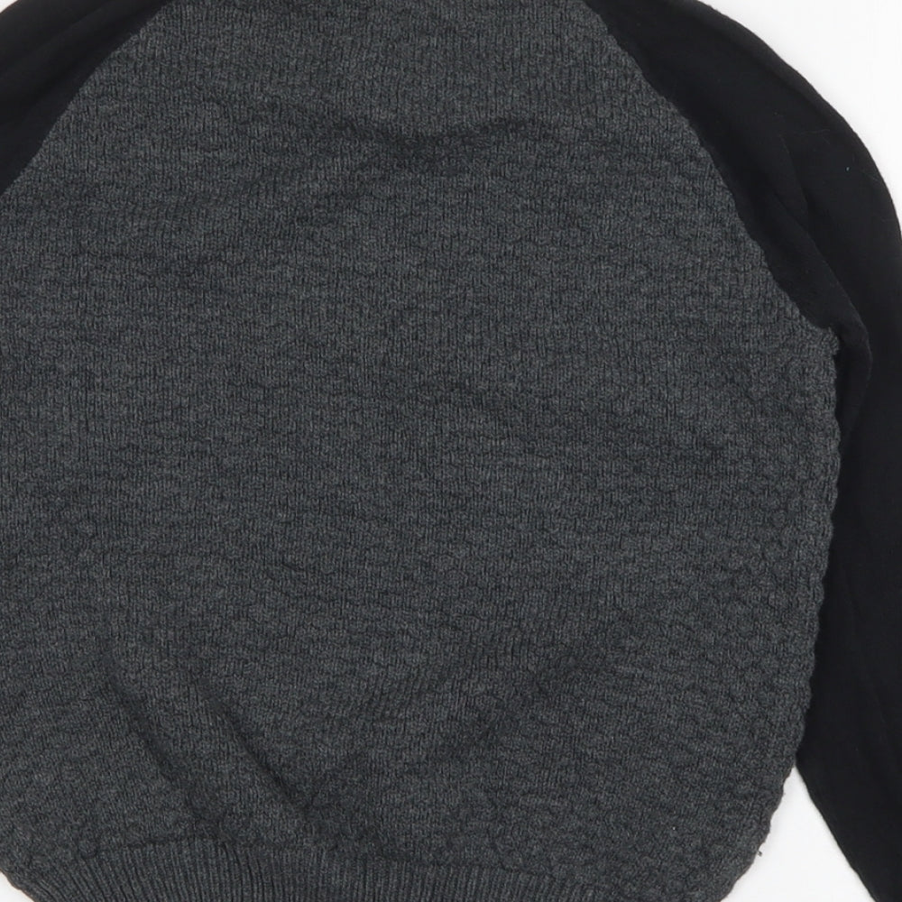 George Boys Multicoloured Round Neck  Cotton Pullover Jumper Size 6-7 Years