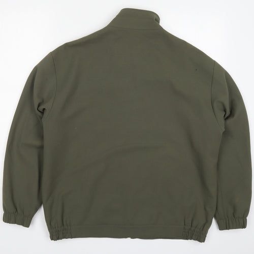 Valerie Herman Womens Green   Jacket  Size L  Zip