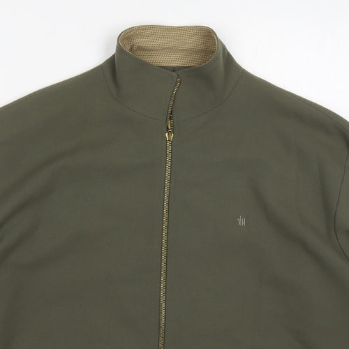 Valerie Herman Womens Green   Jacket  Size L  Zip