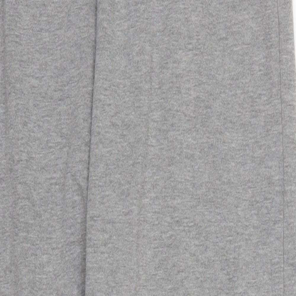 Quality Leisurewear Mens Grey  Cotton Sweatpants Trousers Size L L28 in Regular