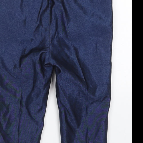 Monsoon Boys Blue  Polyester Capri Trousers Size 6-9 Months  Button