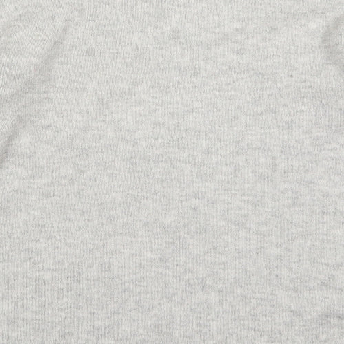Marks and Spencer Womens Grey Round Neck  Acrylic Pullover Jumper Size S