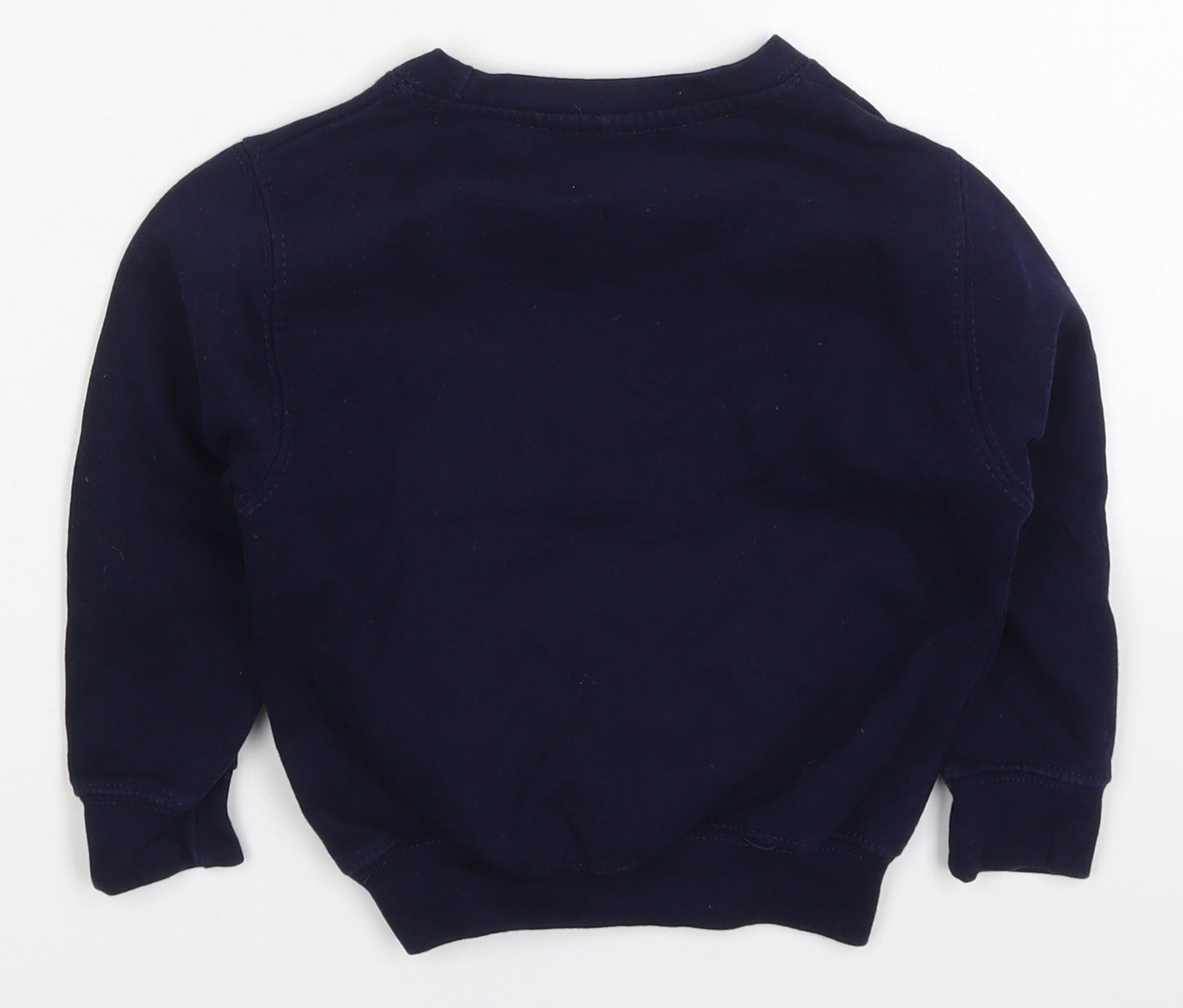 Love Tree Boys Blue  Cotton Pullover Sweatshirt Size 3-4 Years  Pullover - Theo-A-Saurus