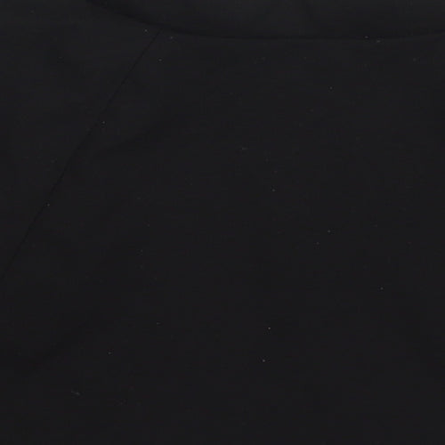 George Girls Black  Polyester Skater Skirt Size 7-8 Years  Regular