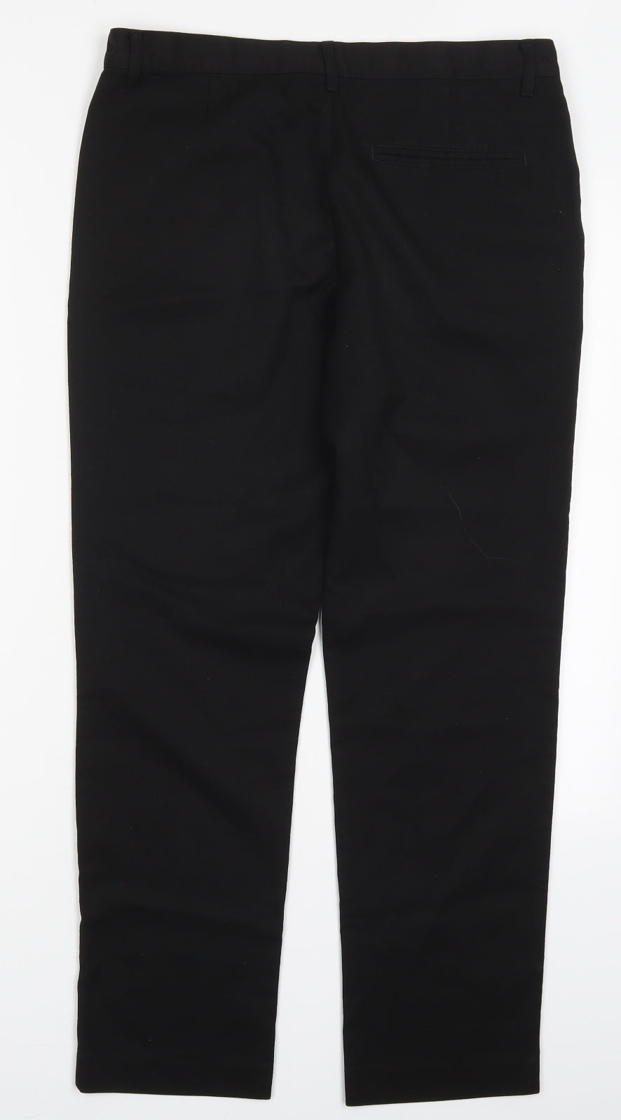 NEXT Girls Black  Polyester Dress Pants Trousers Size 13 Years  Regular Hook & Eye