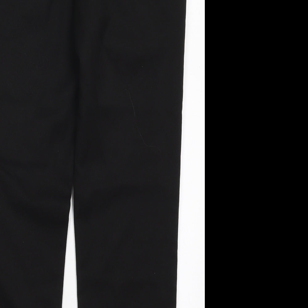 NEXT Girls Black  Polyester Dress Pants Trousers Size 13 Years  Regular Hook & Eye