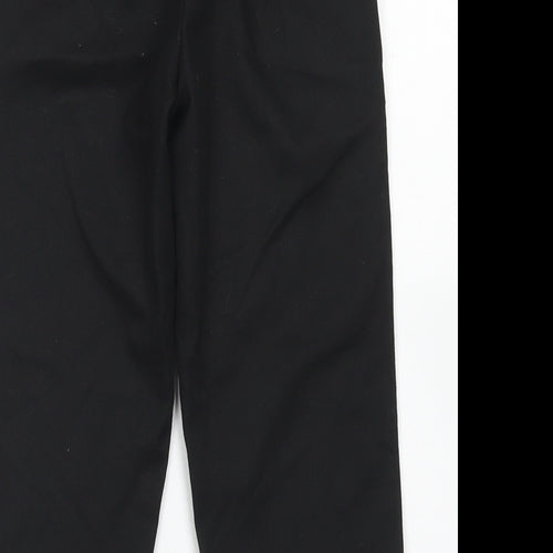 Nutmeg Boys Black  Polyester Dress Pants Trousers Size 4-5 Years  Regular Hook & Eye - School wear