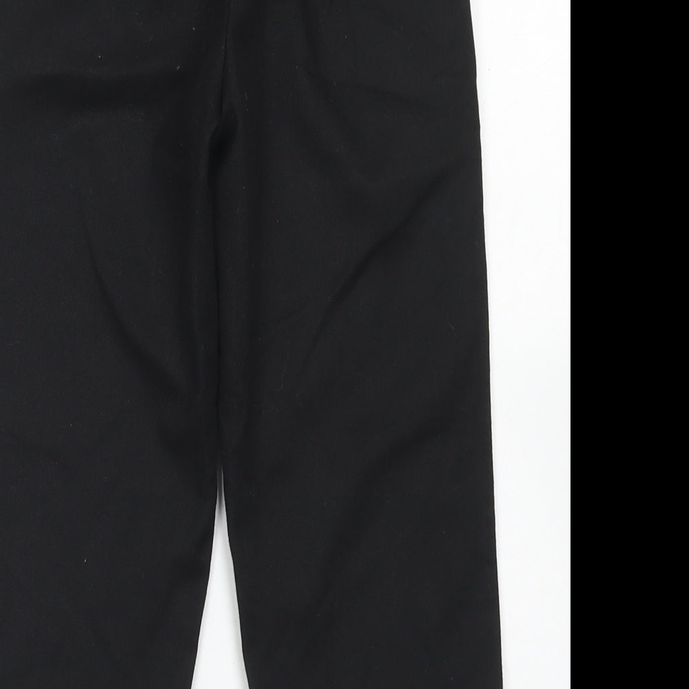 Nutmeg Boys Black  Polyester Dress Pants Trousers Size 4-5 Years  Regular Hook & Eye - School wear
