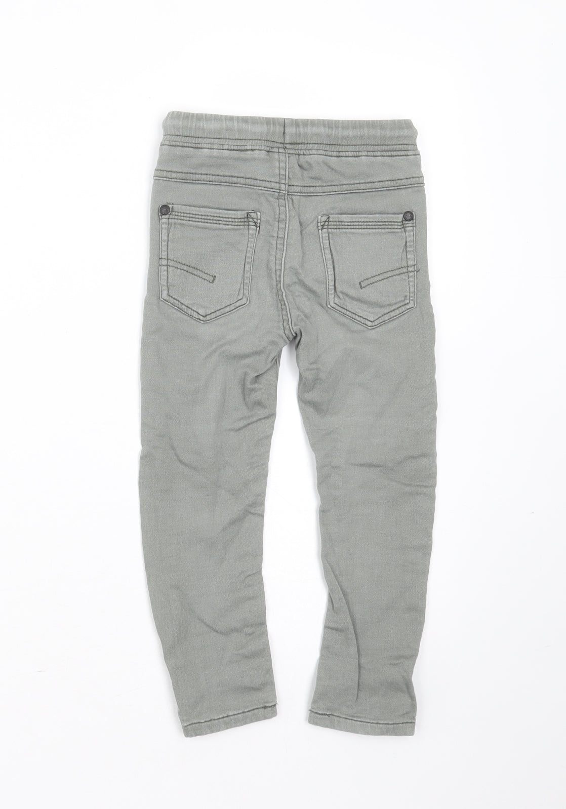 NEXT Boys Green  Cotton Skinny Jeans Size 2-3 Years  Regular
