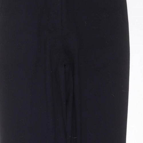 Zara Womens Blue  Polyester Trousers  Size 8 L28 in Regular