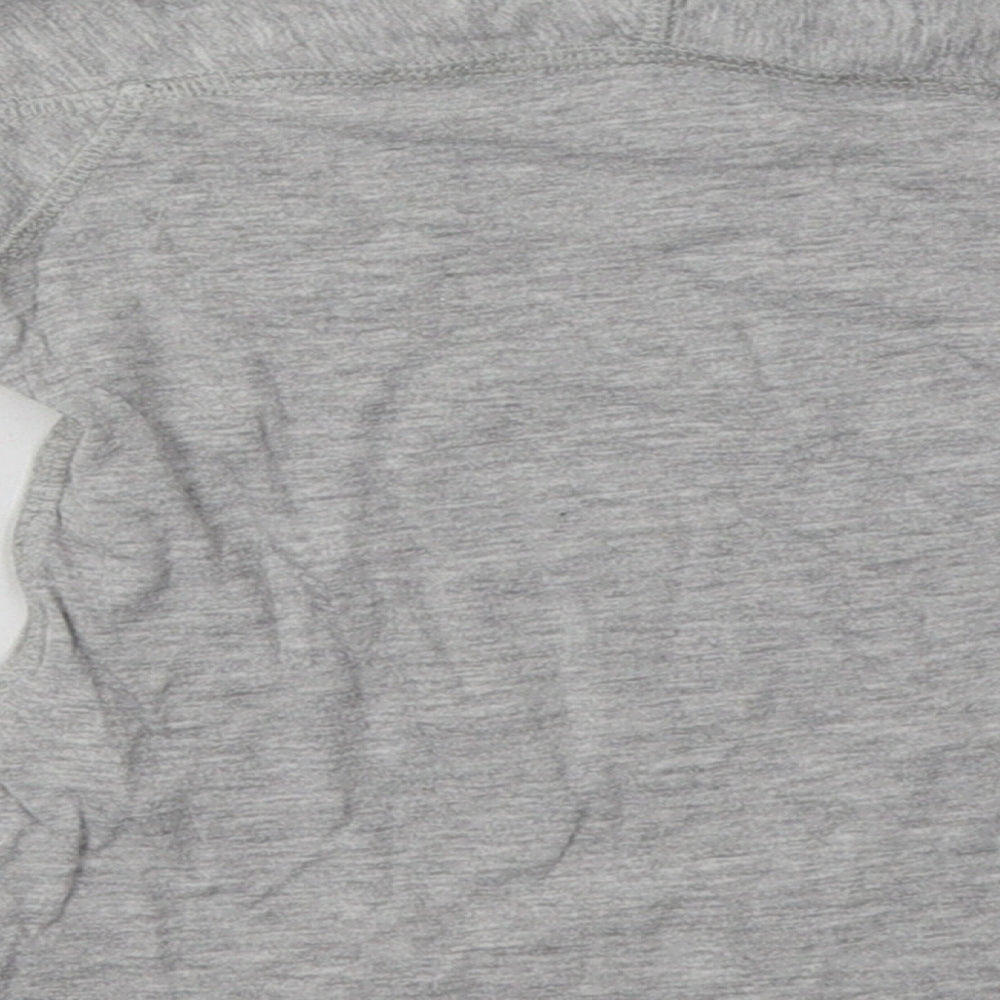 NEXT Baby Grey  Cotton Basic Casual Size 6-9 Months Crew Neck Pullover