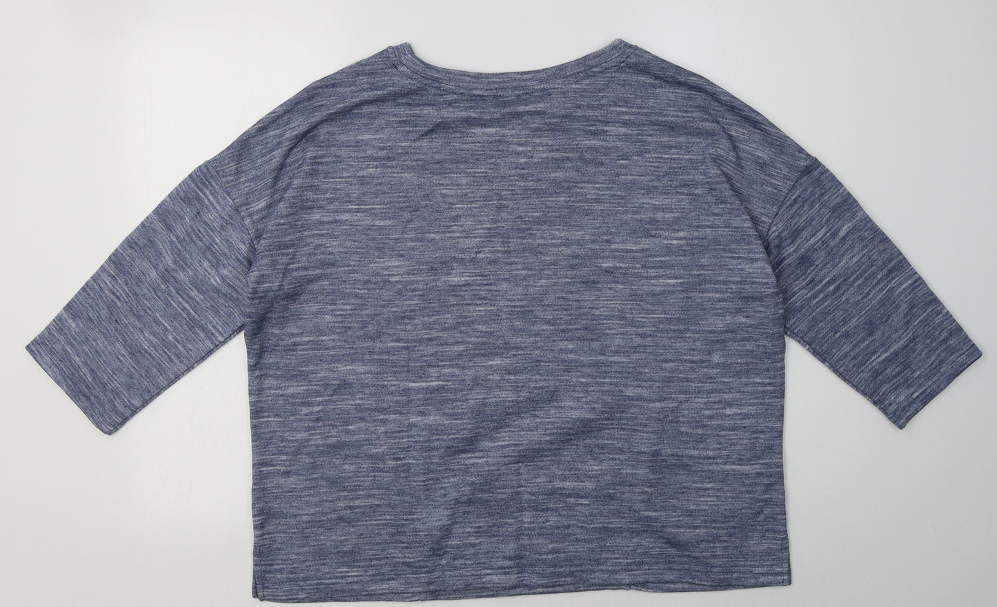 F&F Womens Blue  Polyester Pullover Sweatshirt Size 16  Pullover