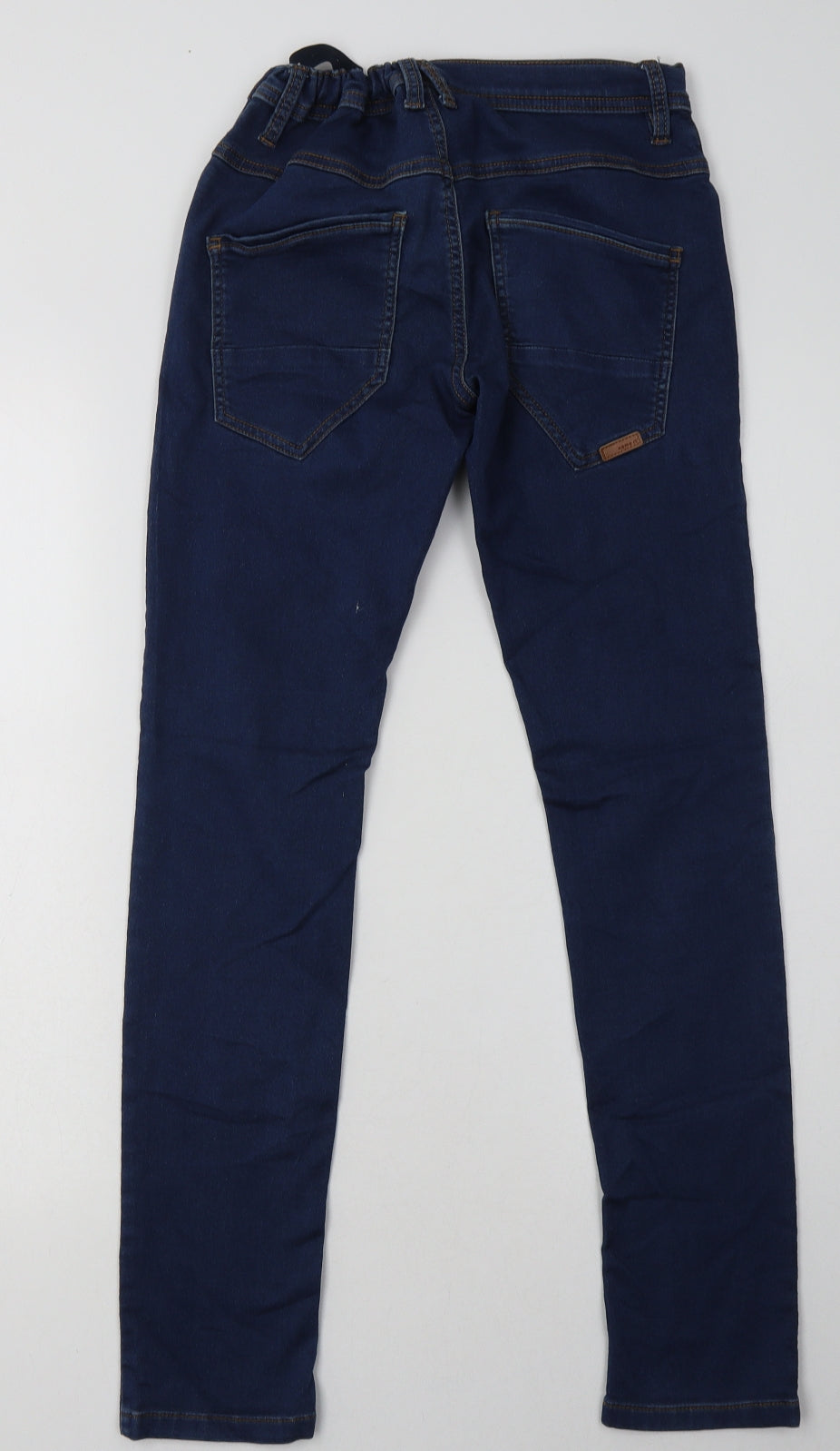 name it Girls Blue  Cotton Straight Jeans Size 13 Years  Regular Hook & Eye