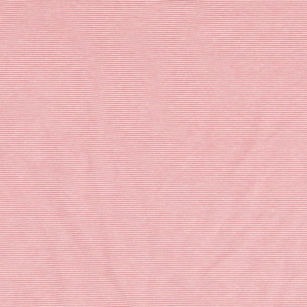 M&S Womens Pink Round Neck Striped Polyester Pullover Jumper Size 18