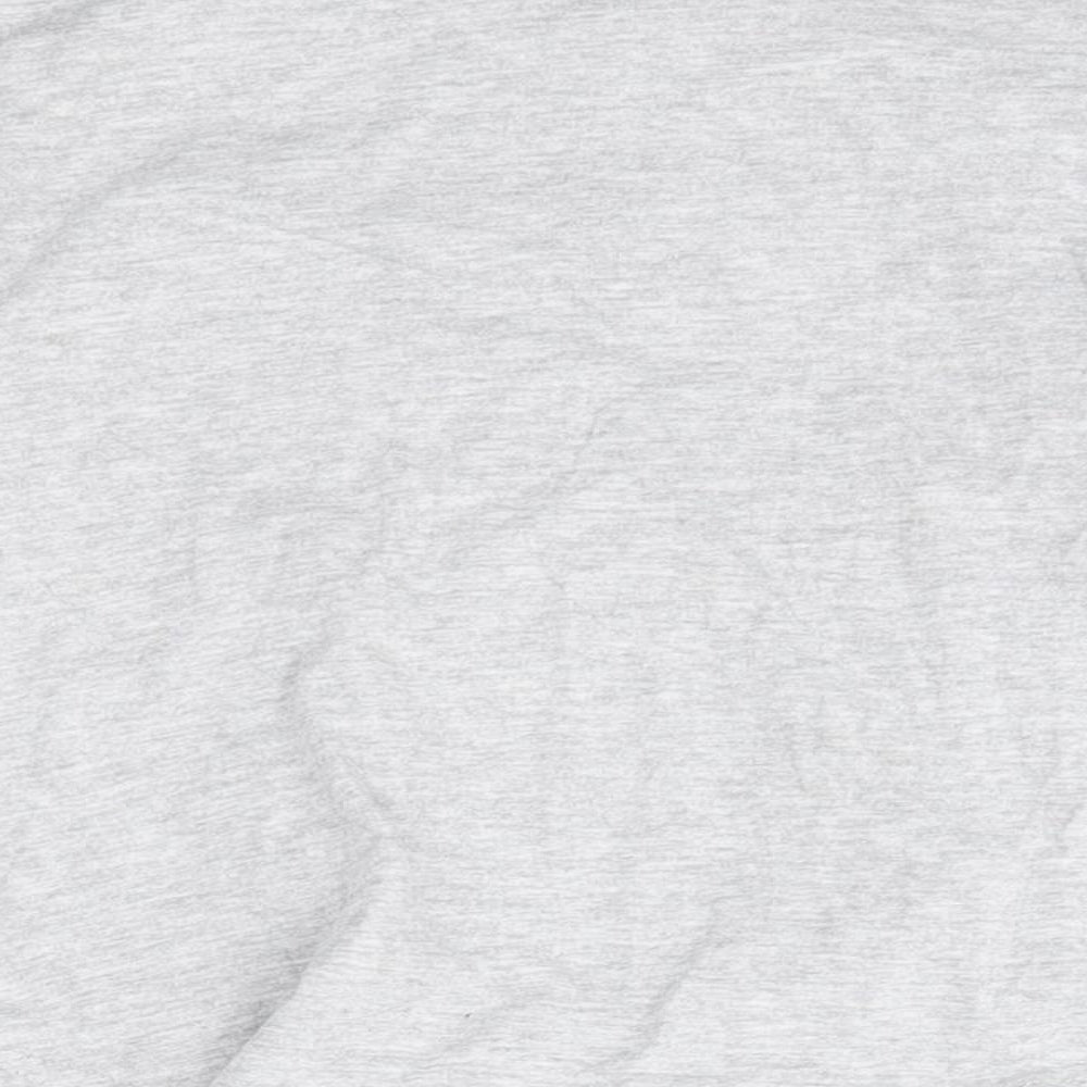 George Boys Grey  Cotton Basic Casual Size 4-5 Years Round Neck