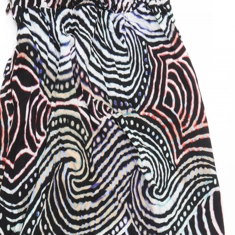 Billie & Blossom Womens Multicoloured  Viscose A-Line  Size 16  Off the Shoulder