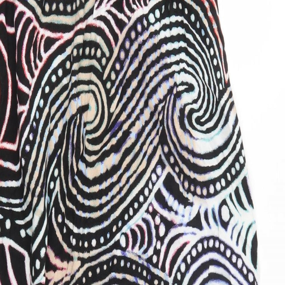 Billie & Blossom Womens Multicoloured  Viscose A-Line  Size 16  Off the Shoulder