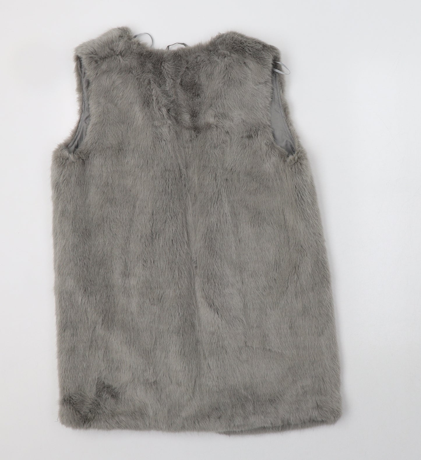 New Look Womens Grey   Gilet Waistcoat Size 10