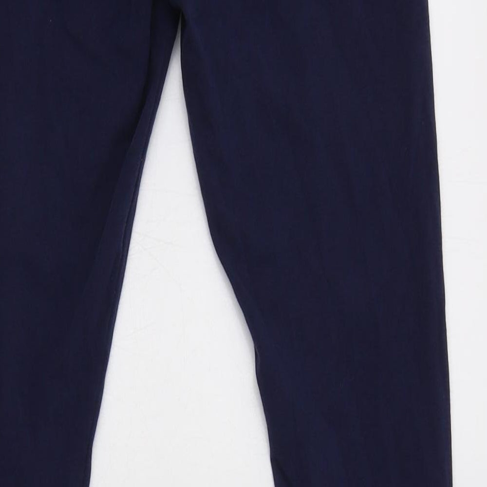 PUMA Womens Blue  Cotton Compression Leggings Size XS L25 in Regular