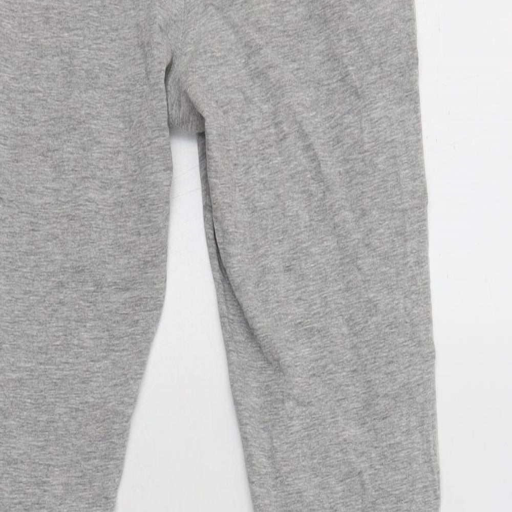 Umbro Womens Grey  Cotton Cropped Leggings Size S L25 in Regular