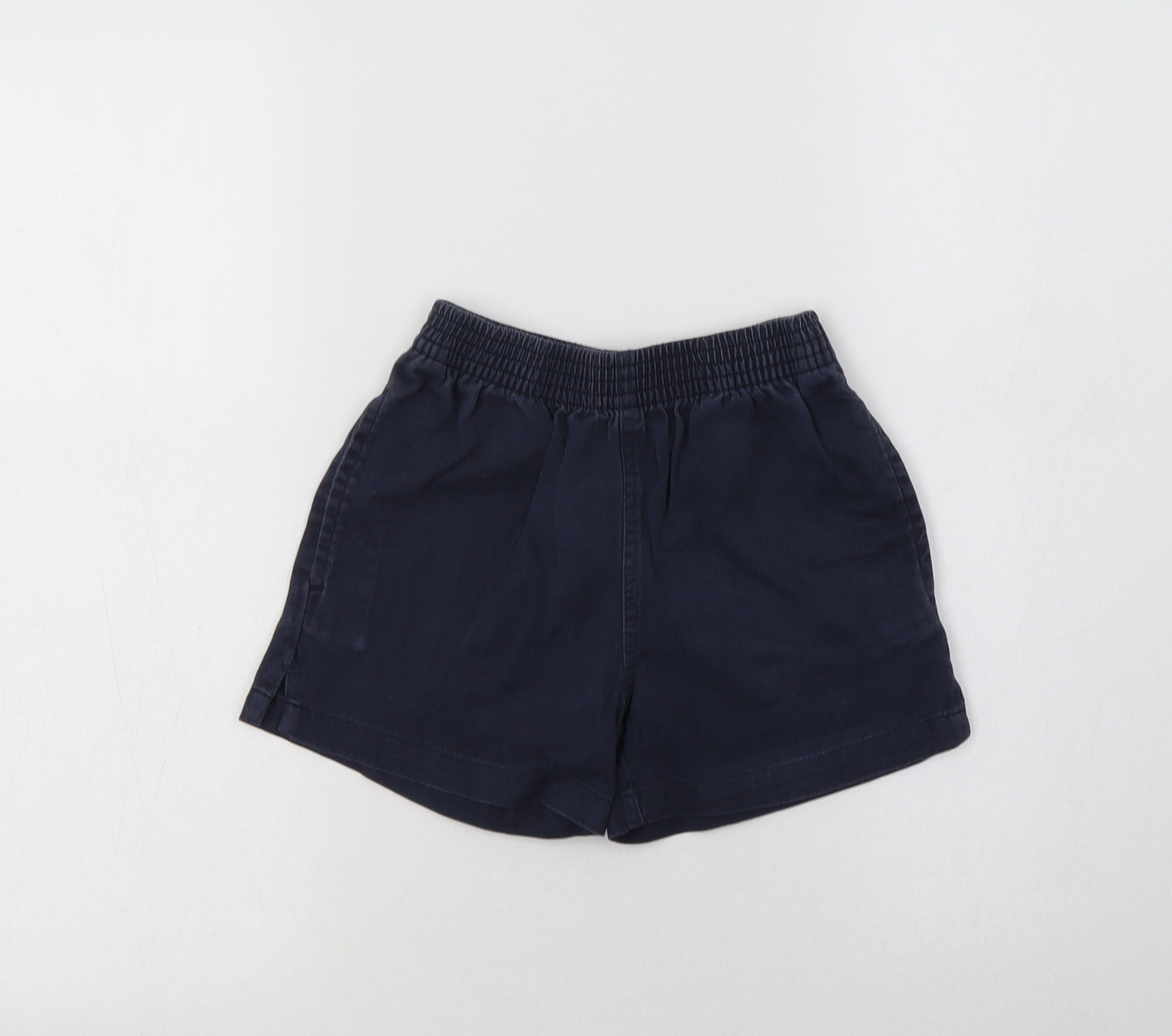George Boys Blue  Cotton Sweat Shorts Size 4-5 Years  Regular  - School Wear