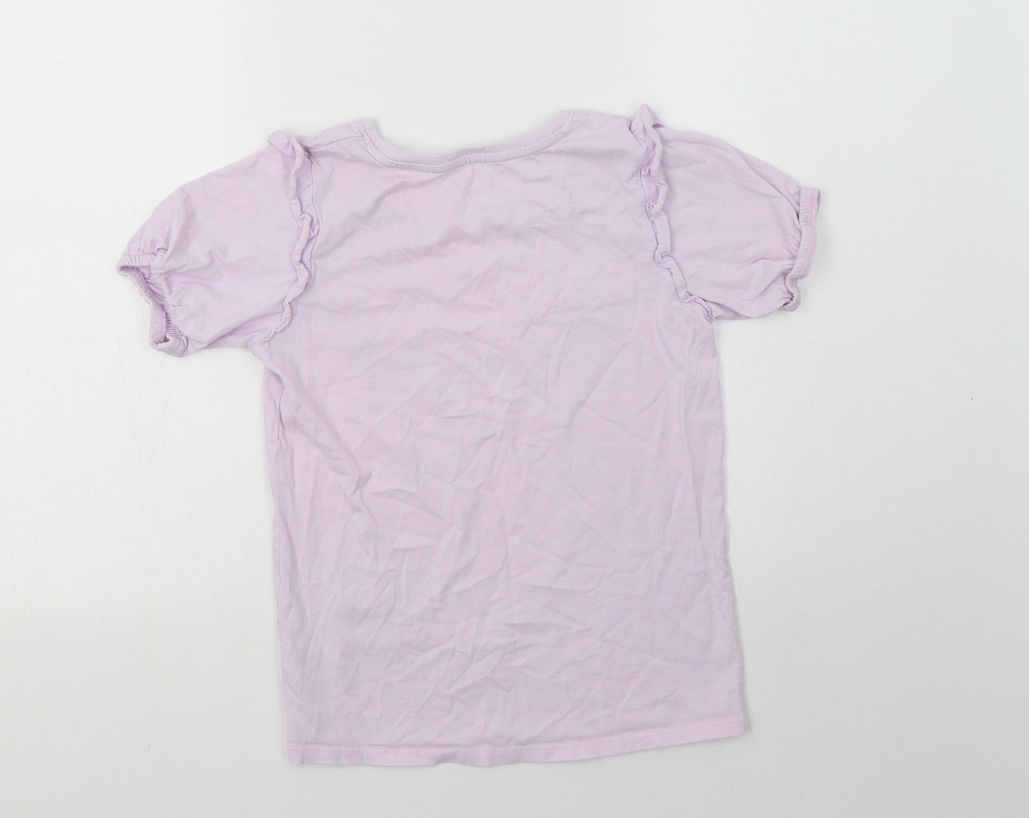 Matalan Girls Purple  Cotton Top Pyjama Top Size 13 Years