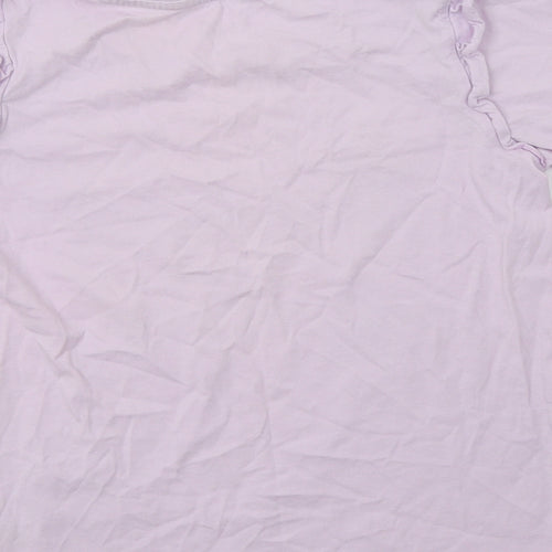 Matalan Girls Purple  Cotton Top Pyjama Top Size 13 Years