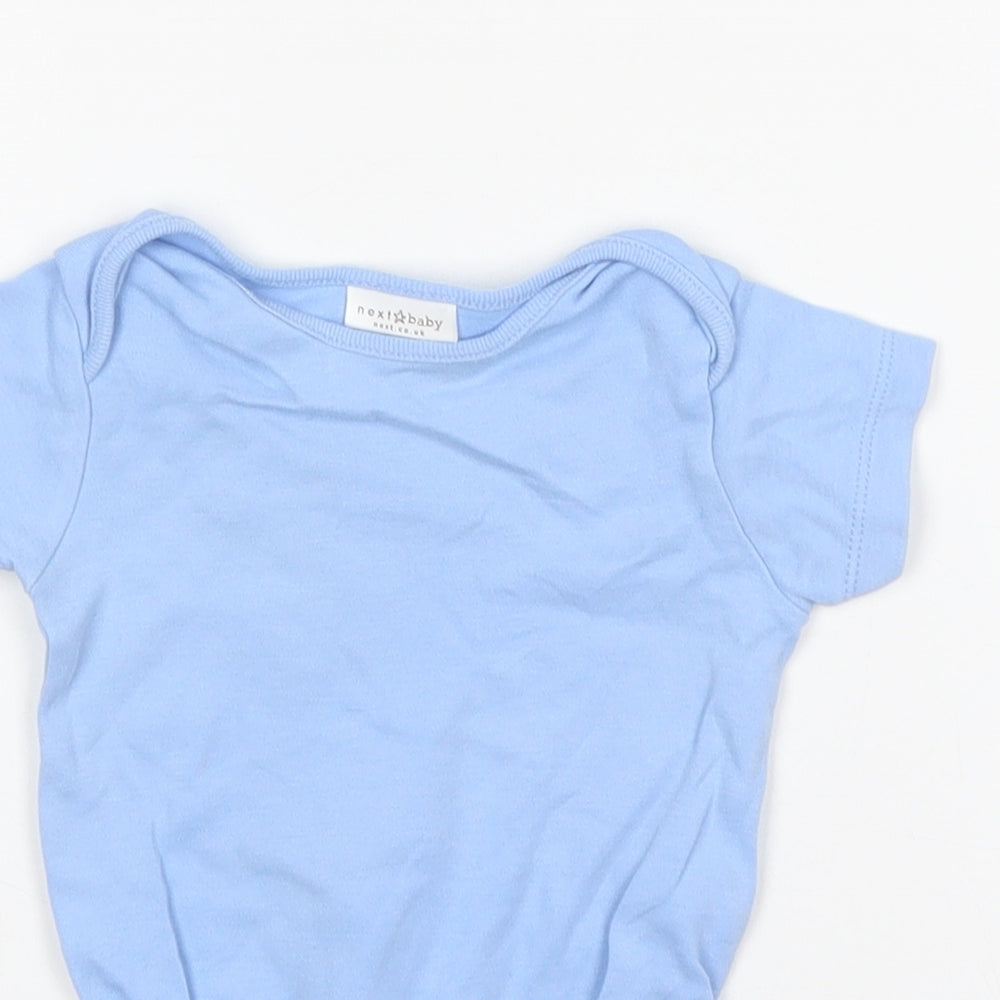 NEXT Boys Blue  Cotton Leotard One-Piece Size 3-6 Months
