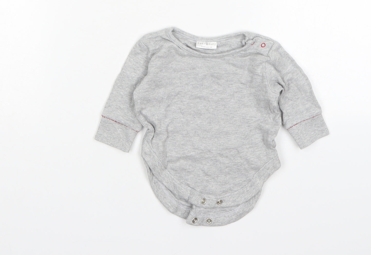 NEXT Boys Grey  Cotton Leotard One-Piece Size 0-3 Months