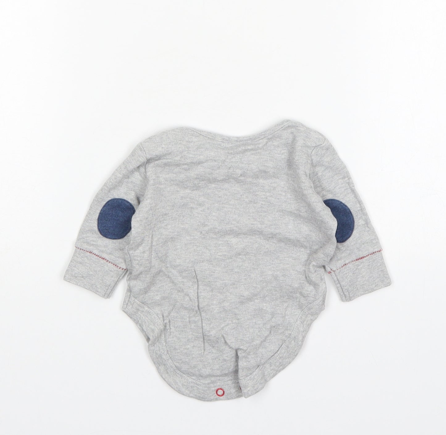 NEXT Boys Grey  Cotton Leotard One-Piece Size 0-3 Months