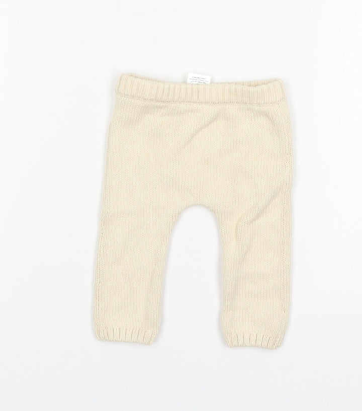 Guess How Much I Love You Girls Beige  Cotton Sweatpants Trousers Size Newborn