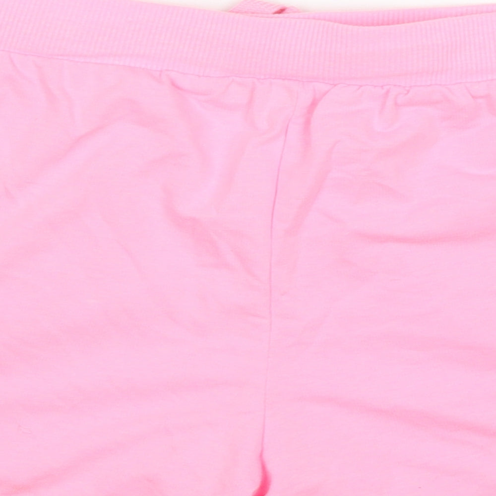 Peacocks Womens Pink  Cotton Sweat Shorts Size 16 L4 in Regular