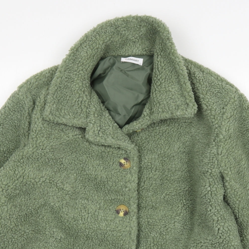 Damart Womens Green   Overcoat Coatigan Size 14