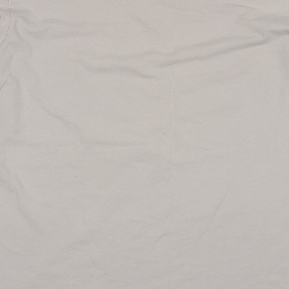 All Saints Mens Beige    T-Shirt Size XL Round Neck