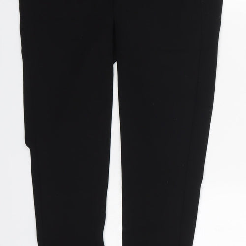 DKNY Womens Black  Viscose Trousers  Size S L26.5 in Regular