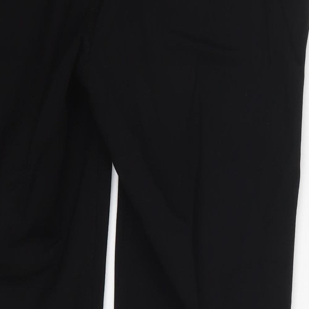 DKNY Womens Black  Viscose Trousers  Size S L26.5 in Regular