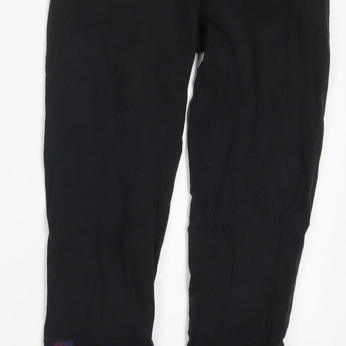adidas Womens Black  Cotton Carrot Leggings Size XS L24 in