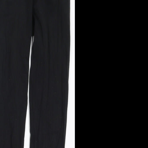 adidas Womens Black  Cotton Carrot Leggings Size XS L24 in