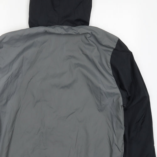 Lonsdale Mens Grey   Jacket  Size M  Zip - Colourblock